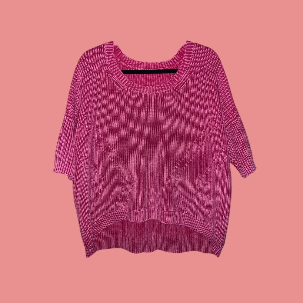 VINTAGE CHUNKY KNIT SWEATER